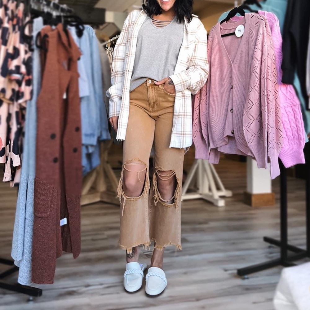 Vervet 90s crop flare